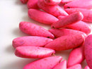 Large Teardrop Shaped Howlite Beads, (Color Options,) 25mmx10mm - 10 pieces