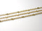 Fine Cable Link Tinsel Satellite Chain, 18k Gold Plated, 1.5mmx1mm - Choose Your Length(s)