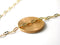 Finished Peanut Link Chain Necklace, 18k Gold Plated, 4mmx2mm links, Choose Length(s)/Qty.