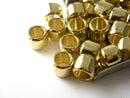 Heavy Brass Tube Spacers, Solid Brass (Unplated,) Choose from three sizes (4mm, 6mm or 8mm)