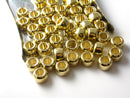 Heavy Brass Tube Spacers, Solid Brass (Unplated,) Choose from three sizes (4mm, 6mm or 8mm)