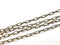 Sturdy Soldered Paperclip Link Chain, Antique Bronze Plated, 5mmx2mm - 10 Feet