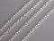 Chain, Silver Plated, 2mm x 1.5mm, Soldered Cable Links - 10 Feet - Pim's Jewelry Supplies