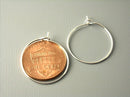 20mm Silver Plated Hoop Earrings - 20 pcs - Pim's Jewelry Supplies