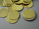 Raw Brass Disc 15mm - 20 pcs - Pim's Jewelry Supplies