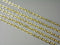 Chain - KC Gold Plated - Flatten Links - 2mm x 1.7mm - 10 feet - Pim's Jewelry Supplies