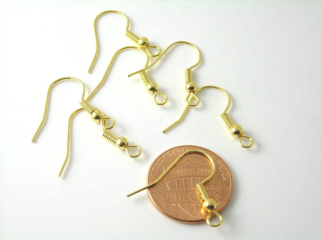 Bead Landing Premium Metals Gold Assorted Ear Wires - 32 ct