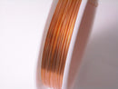 Copper Wire, 26 Gauge (0.4mm) Round Jewelry Wire, Dead Soft, 39 feet (12m) Spool