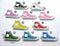 Enameled High Top Sneaker Charms, Ten Color Options, 30mmx15mm - 2 pcs