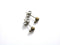 Brass Ball Ear Post Studs, Ear Nuts, Bronze Plated, 15mmx4mm - 10 pcs