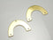 Charm - 18k Gold Plated - Arch Links - 18mm - 2 pcs