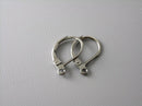 Gunmetal Plated Brass Hoop Earrings with Leverback - 15MM - 20 pcs - Pim's Jewelry Supplies