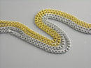 Necklace - Stainless Steel Rope Chain - Gold or Platinum Plated - 2mm - Choose your length & plating - Pim's Jewelry Supplies