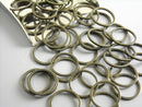 Links - Antique Bronze - Circle - 12mm & 25mm - Choose your size - Pim's Jewelry Supplies