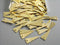 Charm - Triangle - 14k Gold Plated - 13mm - 2 pcs - Pim's Jewelry Supplies