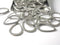 Links - Stainless Steel - Rain Drop Shape - 17mm - 10 pcs - Pim's Jewelry Supplies