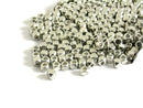 Spacer - DARK Silver Plated - Hexagon Shaped - 3mm - 30 pcs - Pim's Jewelry Supplies