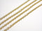 Chain - 14k Gold Plated - Premium Quality - 2.5mm x 2mm - Custom Length - Pim's Jewelry Supplies