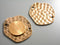 Antiqued Copper Textured Discs - 34mm - 2 pcs - Pim's Jewelry Supplies