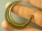 Filigree Crescent Connectors - Antique Bronze Plated - 40mm - 4 pcs - Pim's Jewelry Supplies
