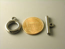 14mm Gunmetal Toggle Clasps - 10 sets - Pim's Jewelry Supplies