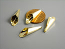 Charm - Gold Plated - 14k Gold Calla Lily - 21.5mm - 2 pcs - Pim's Jewelry Supplies