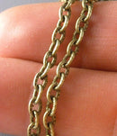 10-Feet 4mm x 3mm Antique Bronze Chain - Pim's Jewelry Supplies