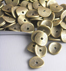 Antique Bronze Potato Chip Spacers - 20 pcs - Pim's Jewelry Supplies