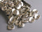 20 pcs Antique Silver Potato Chip Spacers - Pim's Jewelry Supplies