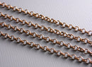 10-Feet 2mm Antique Copper Rollo Chain - Pim's Jewelry Supplies