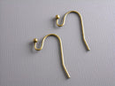 50 pcs of 22mm Antique Bronze Earwire with Ball Tip - Pim's Jewelry Supplies