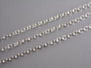 10-Feet Rollo Silver Plated Chain, 2mm - Pim's Jewelry Supplies