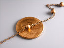 10-Feet of Antique Copper Brass Chain with Brass Ball Bead, 2mm x 2mm - Pim's Jewelry Supplies