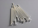 50 pcs of 20mm Silver Plated Headpins (20 guage) - Pim's Jewelry Supplies