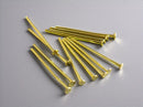 50 pcs of 20mm 14k Gold Plated Headpins (20 guage) - Pim's Jewelry Supplies