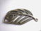 Antique Bronze Peacock Feather Charm - 2 pcs - Pim's Jewelry Supplies