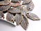 Antique Copper Mini Leaf Charms - 20 pcs - Pim's Jewelry Supplies
