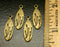 Antique Bronze New Buds Oval Charm - 6 pcs - Pim's Jewelry Supplies