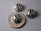 Silver Plated Dome Bead Caps (10mm) - 20 pcs - Pim's Jewelry Supplies
