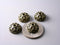 Antique Bronze Dome Bead Caps (10mm) - 20 pcs - Pim's Jewelry Supplies