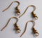 50 pcs of 18mm Antique Copper Ear Wire - Pim's Jewelry Supplies