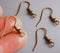 50 pcs of 18mm Antique Copper Ear Wire - Pim's Jewelry Supplies