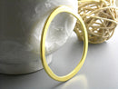 Large 53mm Gold Plated Circle Links - 2 pcs - Pim's Jewelry Supplies