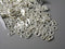 30 pcs of Silver Plated Chain Tabs - Pim's Jewelry Supplies
