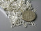 30 pcs of Silver Plated Chain Tabs - Pim's Jewelry Supplies