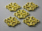 Gold Plated Filigree Connectors - 10 pcs - Pim's Jewelry Supplies