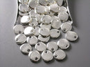 Bright Silver Plated Tiny Disc - 10 pcs - Pim's Jewelry Supplies