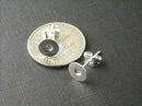 6mm Silver Plated Cabochon Setting Ear Stud / Post - 20 sets - Pim's Jewelry Supplies
