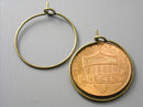 20mm Antique Bronze Plated Hoop Earrings - 20 pcs - Pim's Jewelry Supplies