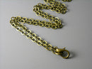 Necklace - Antiqued Brass Plated - 3.5mm x 2.5mm - Grade A - Choose your length - Pim's Jewelry Supplies